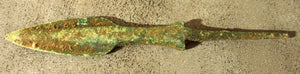 Bronze spearhead BMAC period