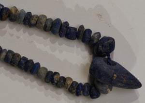 Bactrian lapis lazuli beads