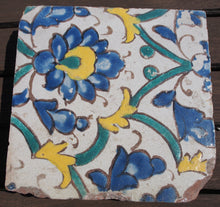 Load image into Gallery viewer, Timurid Cuerda Seca Pottery Tile