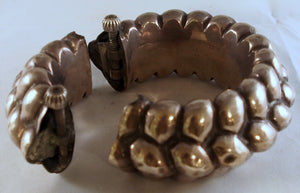 Silver anklets from Madhya Pradesh, India