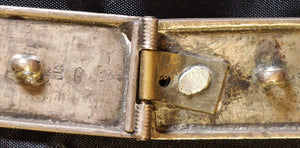 Niello silver belt from Uzbekistan