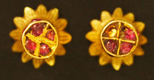 Load image into Gallery viewer, Gold ear cylinders from Assam (India)