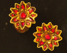 Load image into Gallery viewer, Gold ear cylinders from Assam (India)