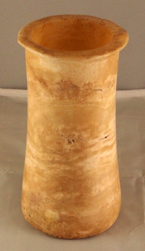 Bactrian tall alabaster vessel