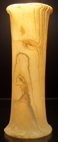 A Bactrian alabaster tall vessel