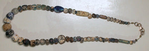 Bactrian glass beads necklace