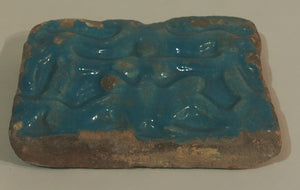 An Il-Khanid blue wall tile 13th century