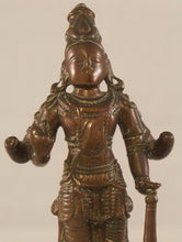 Load image into Gallery viewer, Indian brass statue of Lord Vishnu