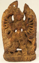 Load image into Gallery viewer, Durga killing the demon, wooden panel India