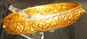 Gold bangle, India
