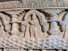 Load image into Gallery viewer, Gandhara curved stone panel from a stupa drum