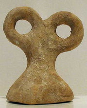 Load image into Gallery viewer, Neolithic terracotta eye idol